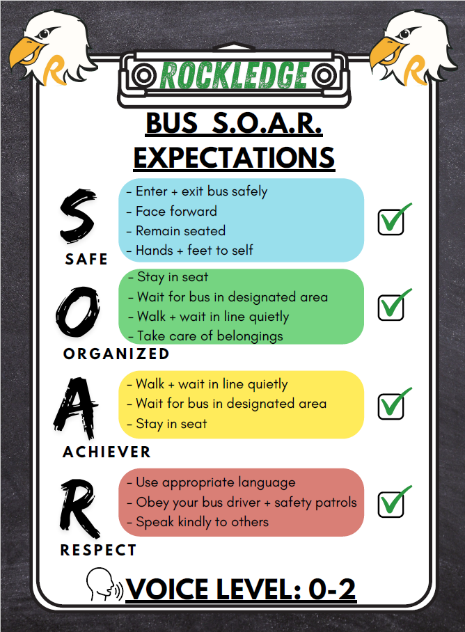 Bus S.O.A.R Expectations